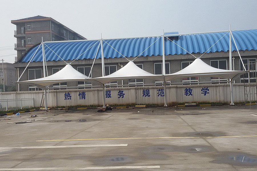 Membrane structure shed of Yongan driving school in Jingzhou, Hubei