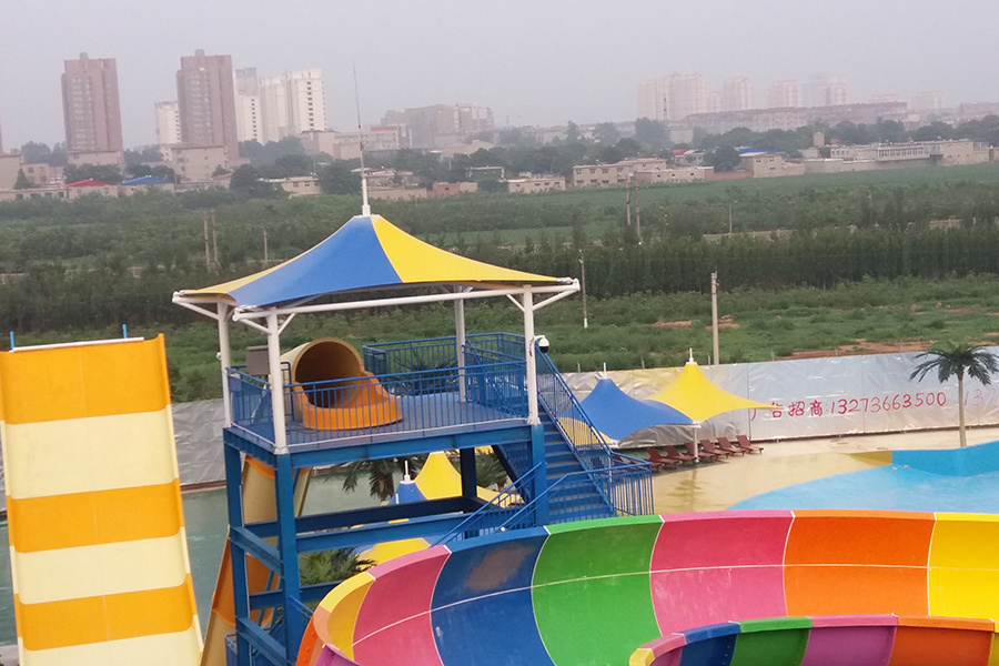 Hebei Xingtai Leda water park landscape film