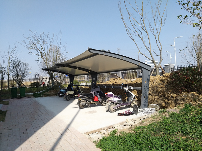 Membrane structure shed of Hefei Chuangye water company