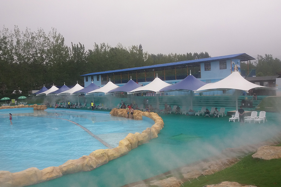 Nanjing julanggu water park landscape film