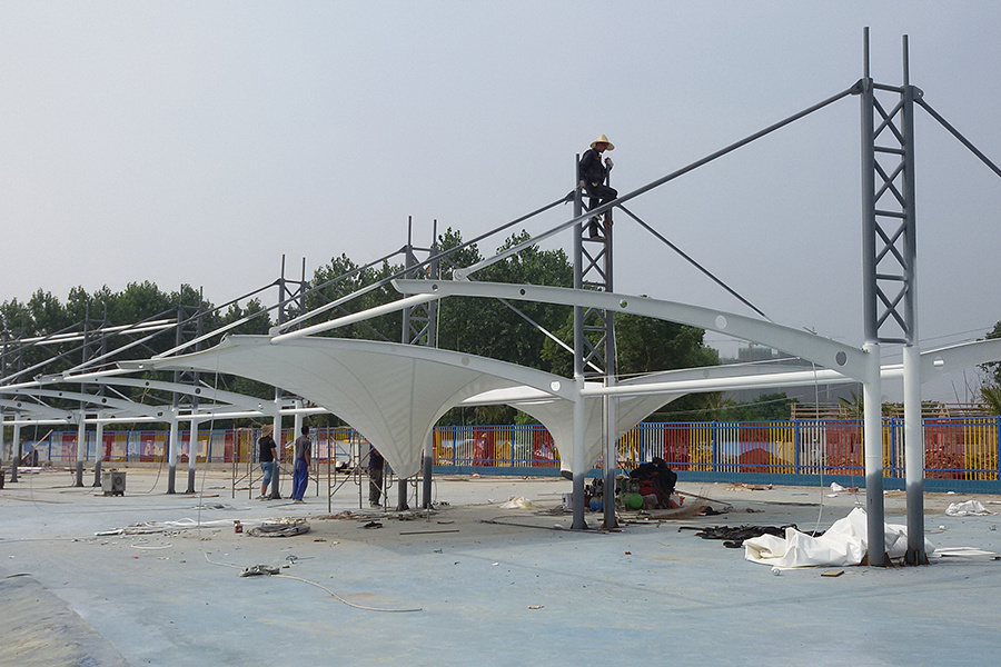 Anhui Xuancheng water park landscape film
