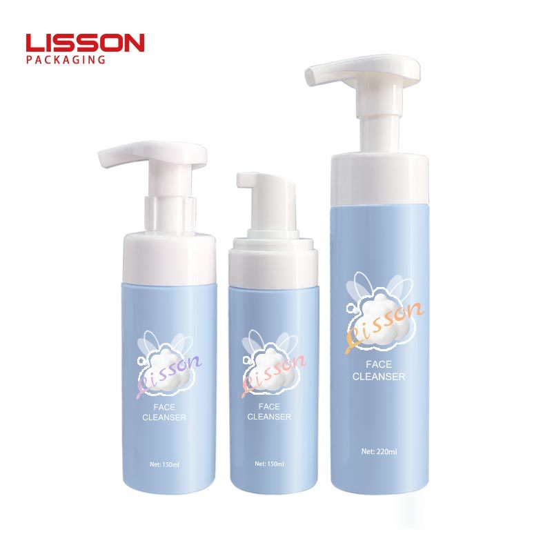 150ml-220ml圆柱洁面慕斯瓶