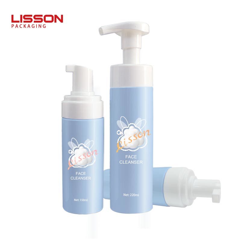150ml-220ml圆柱洁面慕斯瓶