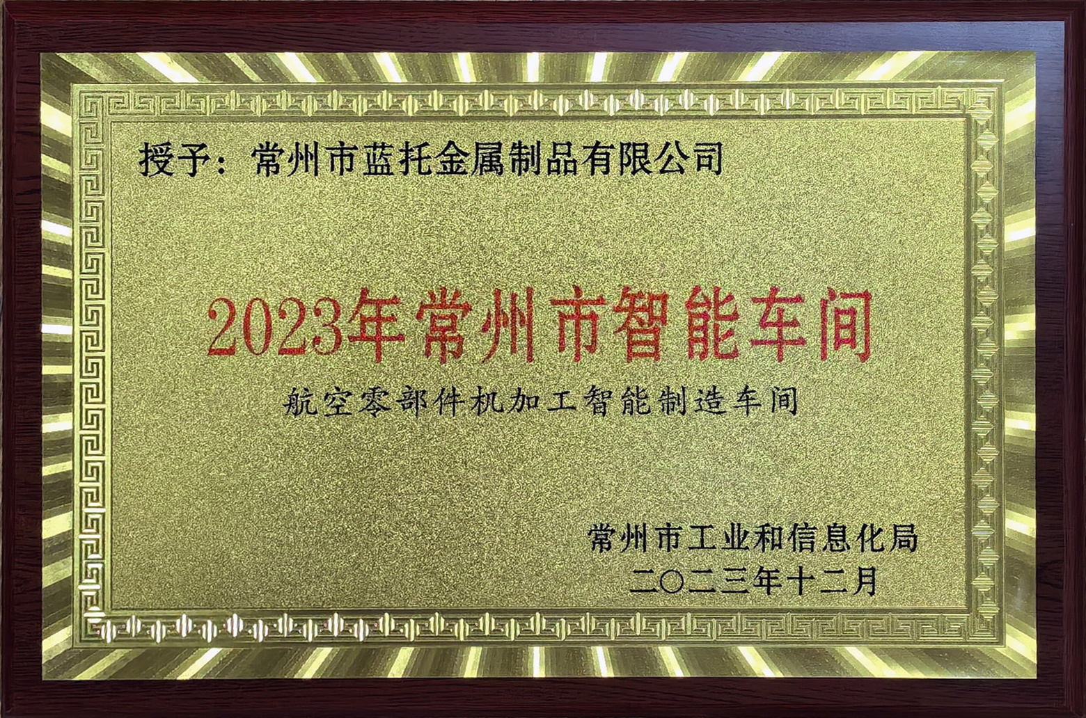 2023 Changzhou Intelligent Workshop