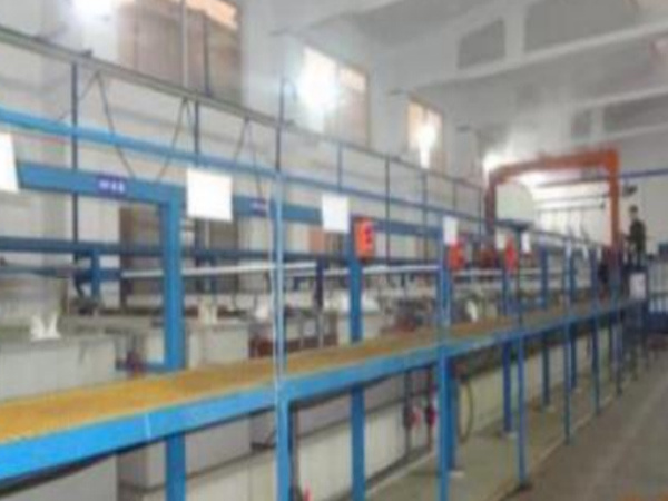 Anodizing line