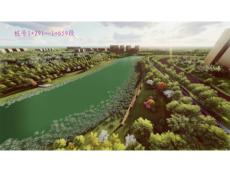 河南省 洛陽市新安縣水城生態(tài)水系工程