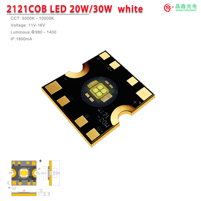 COB LED -20W 正白