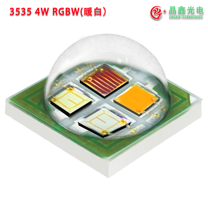 陶瓷-4W-3535-RGBW  红绿蓝白 4in1