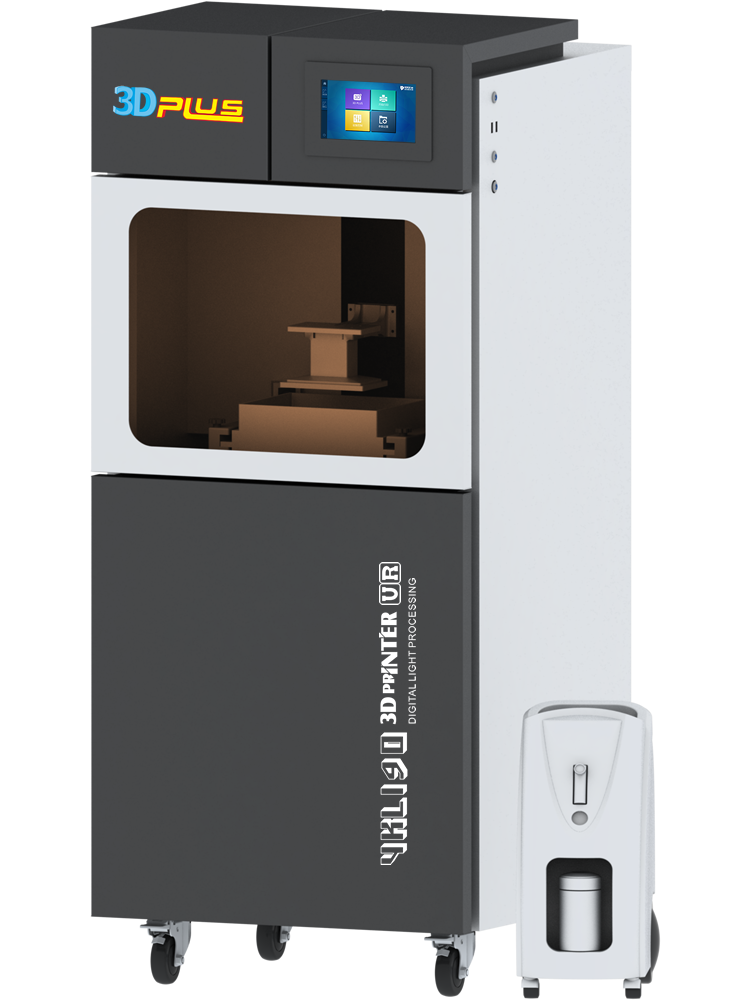 Enhancing Efficiency in Printing: Large Continuous DLP 3D Printers