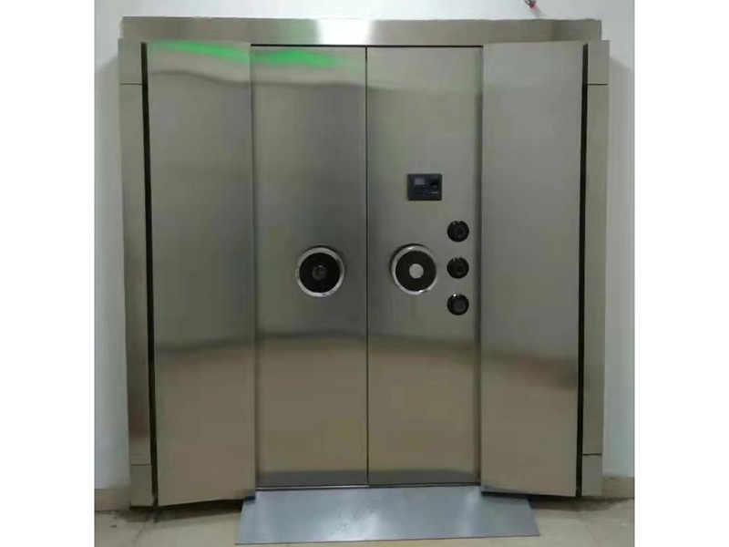 不銹鋼雙開金庫門-1 不銹鋼雙開金庫門-1