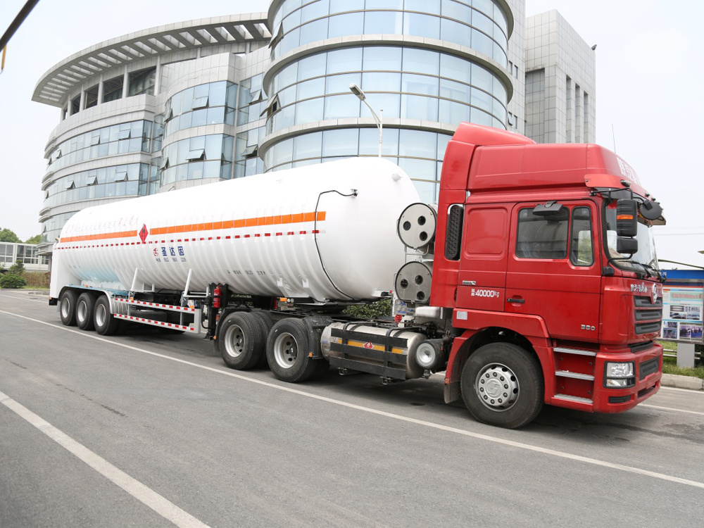Cryogenic Liquid Lorry Tanker