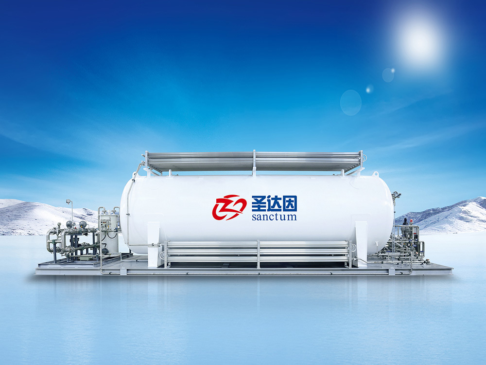 Integrated LNG Small Cryogenic Gas Supply Station