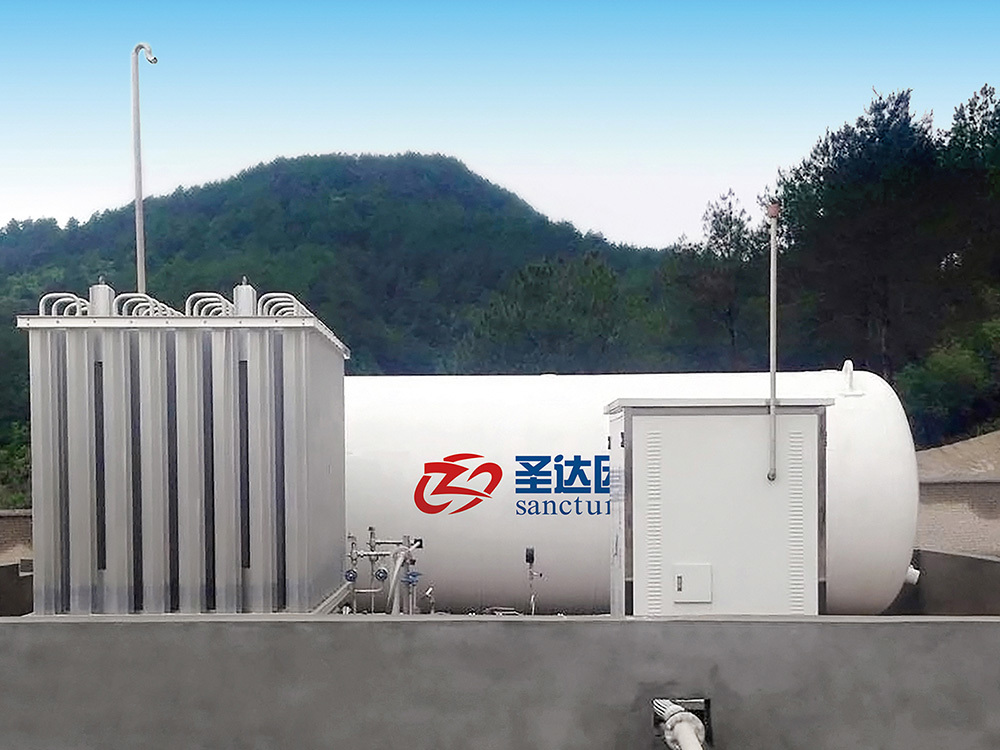 Modularized LNG Small Cryogenic Gas Supply Station