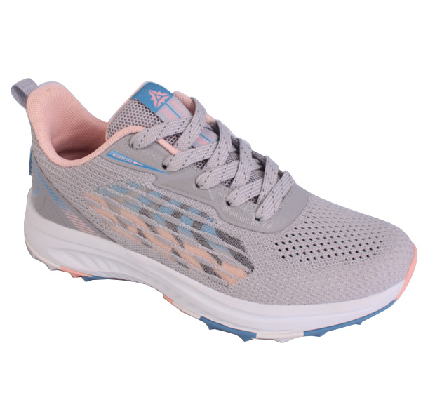 Lady's Fly knit Sport shoes Outdoor outsole