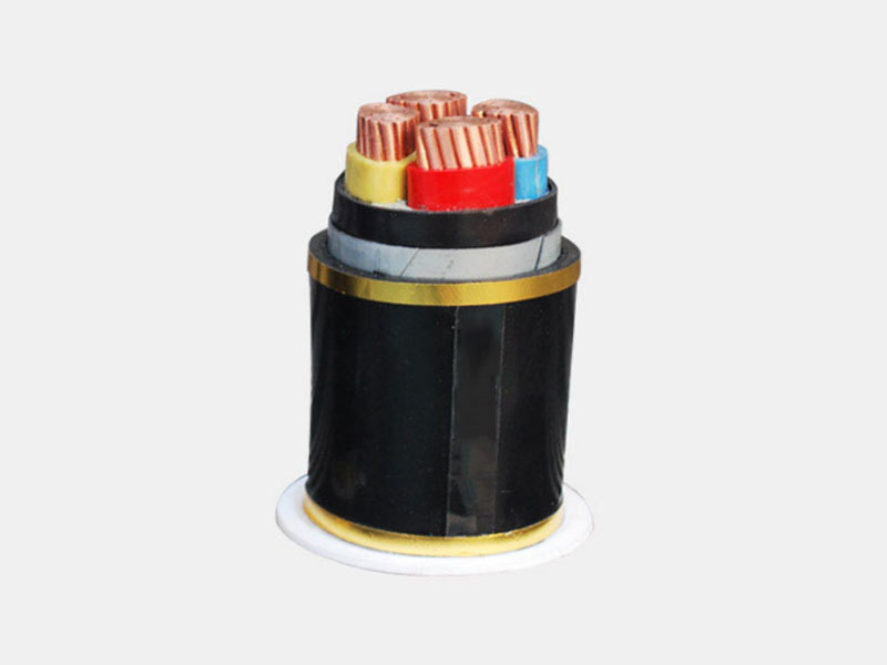 Copper core XLPE insulated steel tape armored PVC sheathed power cable