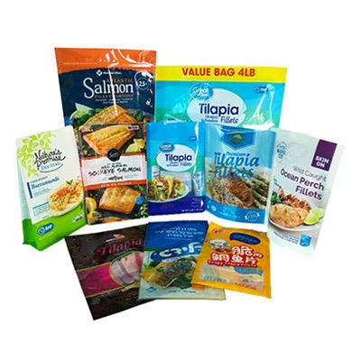 Seafoods Products packaging