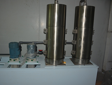 Copper powder recovery machine