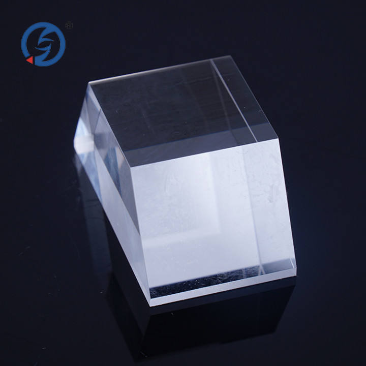 Manufacturer Direct Sales Custom high Precision 20-10 Optical Sapphire Prisms for the laser ray-path