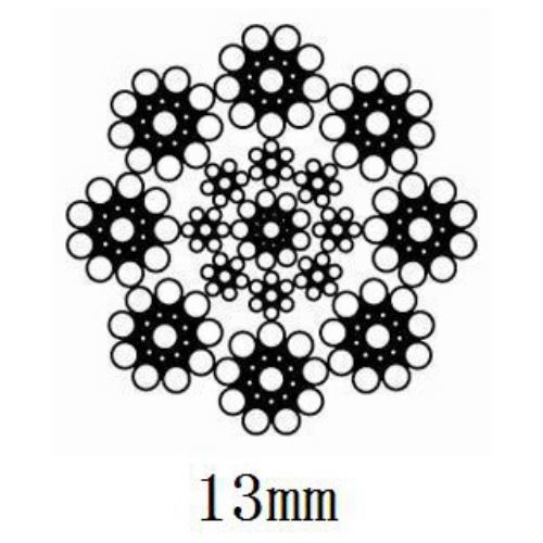 High-speed elevator wire rope