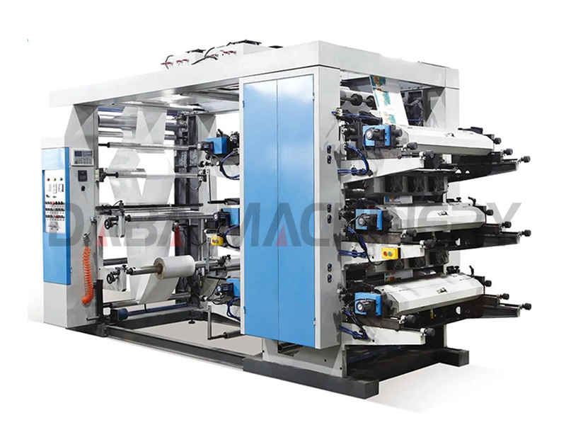 Daba DBZ Series 6 Colors 60m/min Flexographic Printing Machine