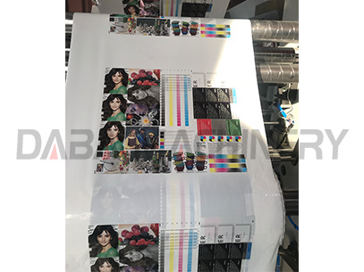 4 color automatic fabric pouch corrugated a4 3D wall paper cup printer flexo printing machine price
