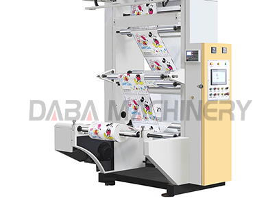 Plastic bag barcode laminate gift craft paper bags press flexo Printing machine price for paper cups