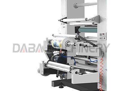 Daba Sleeve Type Central Drum Imperssion 4 Colors Flexographic Printer , Flexo Printing Aseptic Line