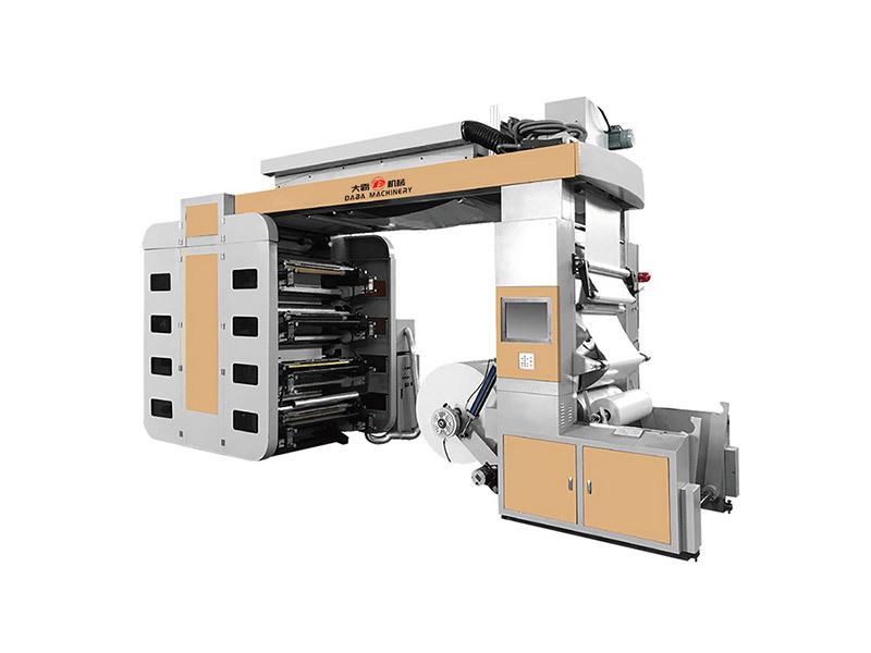 Daba High Speed 8 Colors Coffee Bag Flexo Printer Flexographic Printing Press Machine