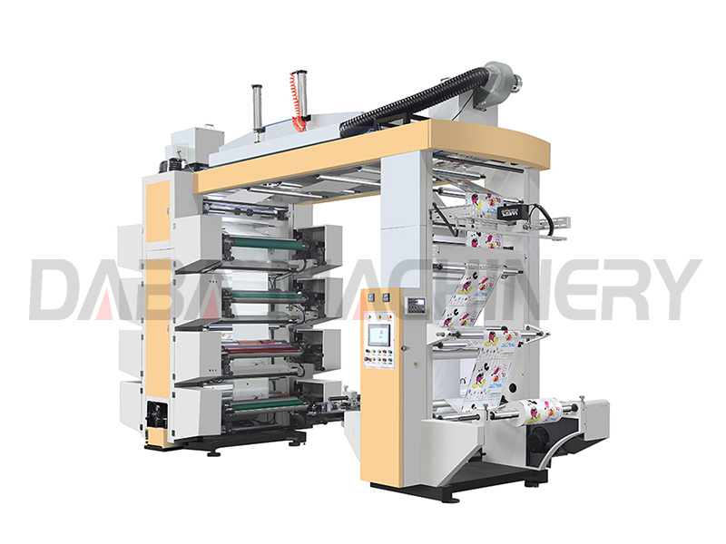 Multi Colour Paper And Paperbags Non Woven Rice Bag Printing Machine Flexographic Printers