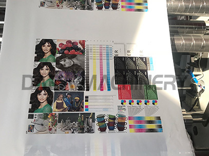 Daba high speed 4 colors flexographic printing machine Product Overview