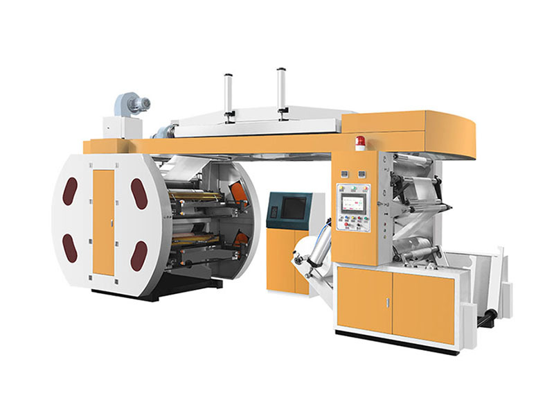 Máquina de impresión suave de impresión suave ci de 4 colores dabe máquina de impresión de papel y plástico de película no tejida