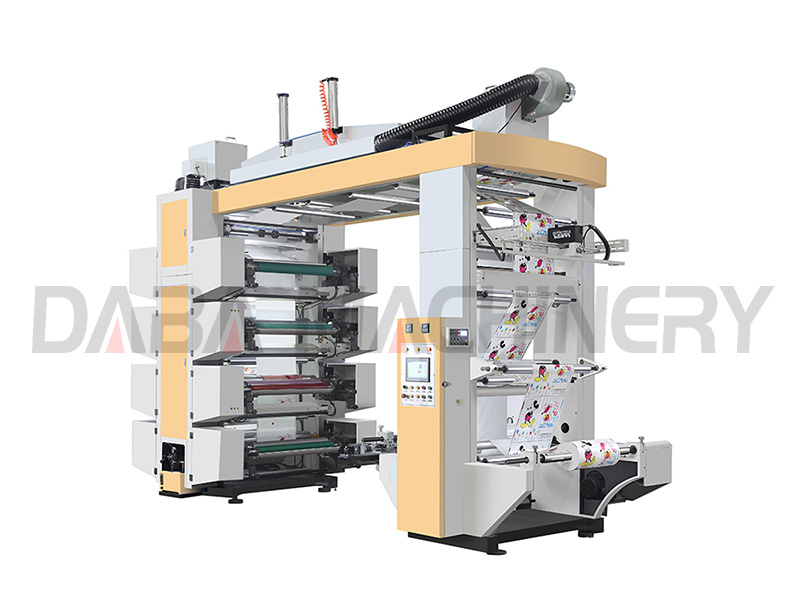 Máquinas de impresión de bolsas de arroz no tejidas de papel multicolor y bolsas de papel máquinas de impresión de versión flexible