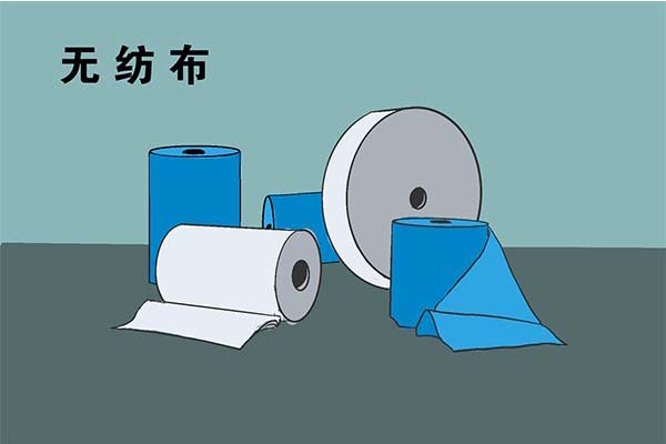 不用纺织的无纺布