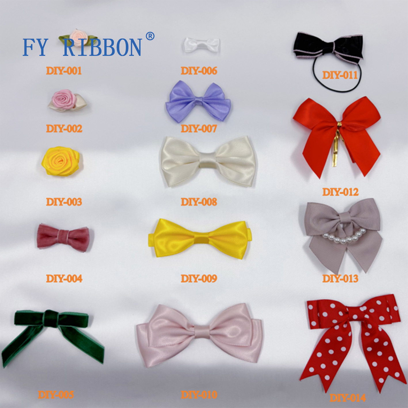 Bow made of special ribbons