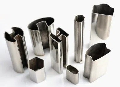 Stainless steel shaped pipe