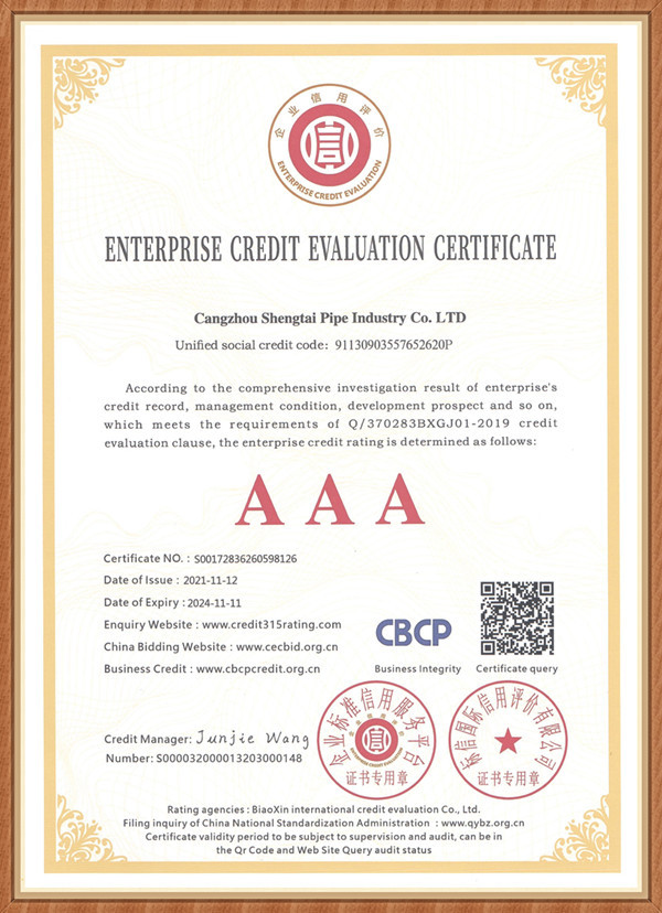 Enterprise Credit Evaluation