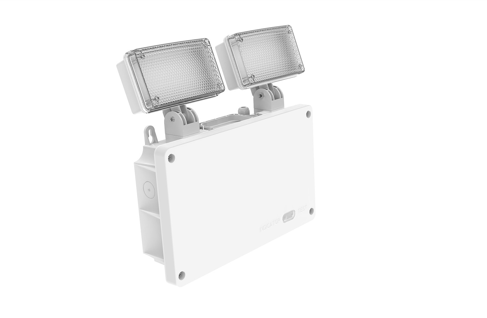 IP65 dual head twin spot emergency lights EU/US versions