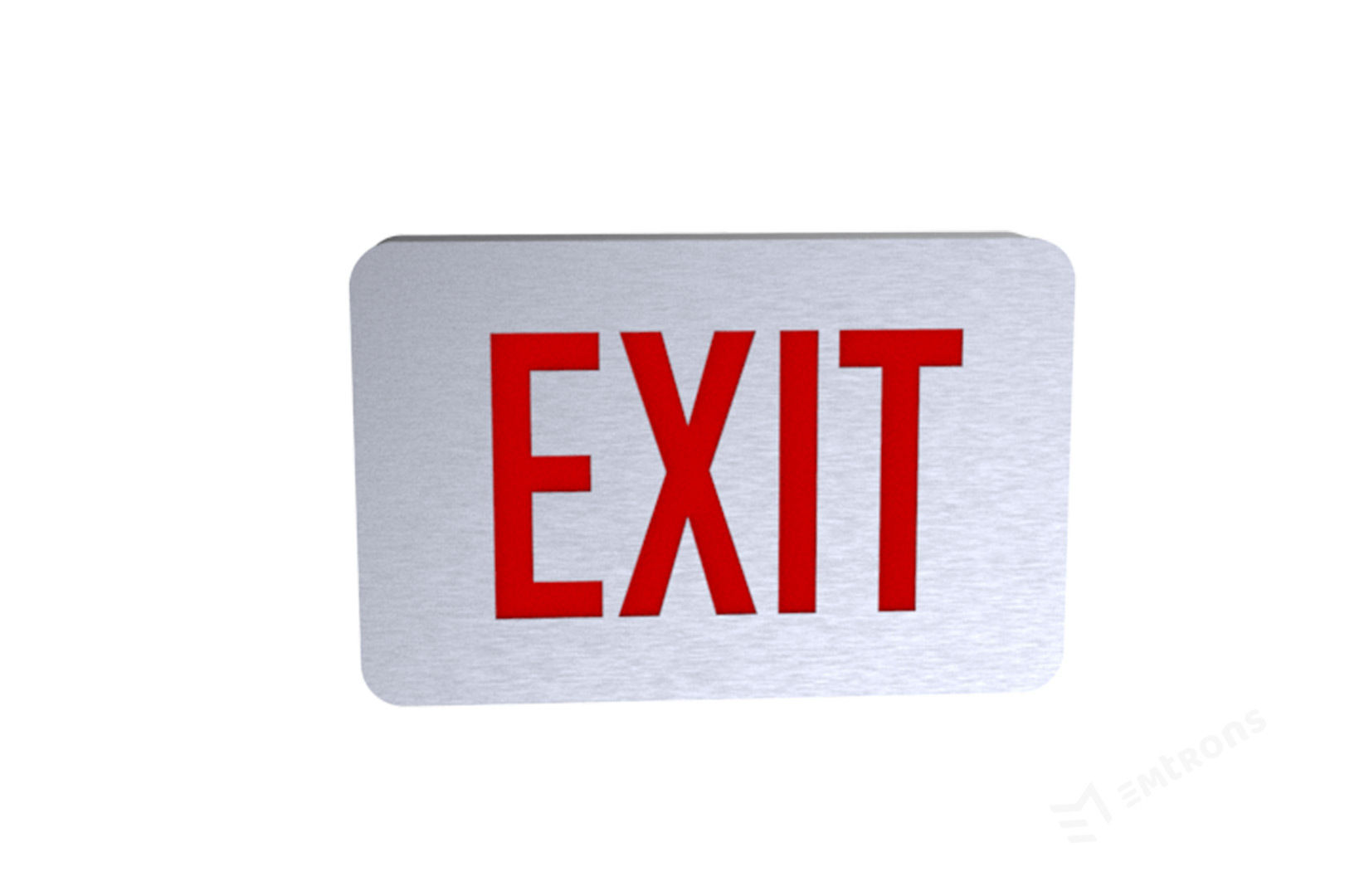 2024 new led emergency exit sign light with battery backup EM205