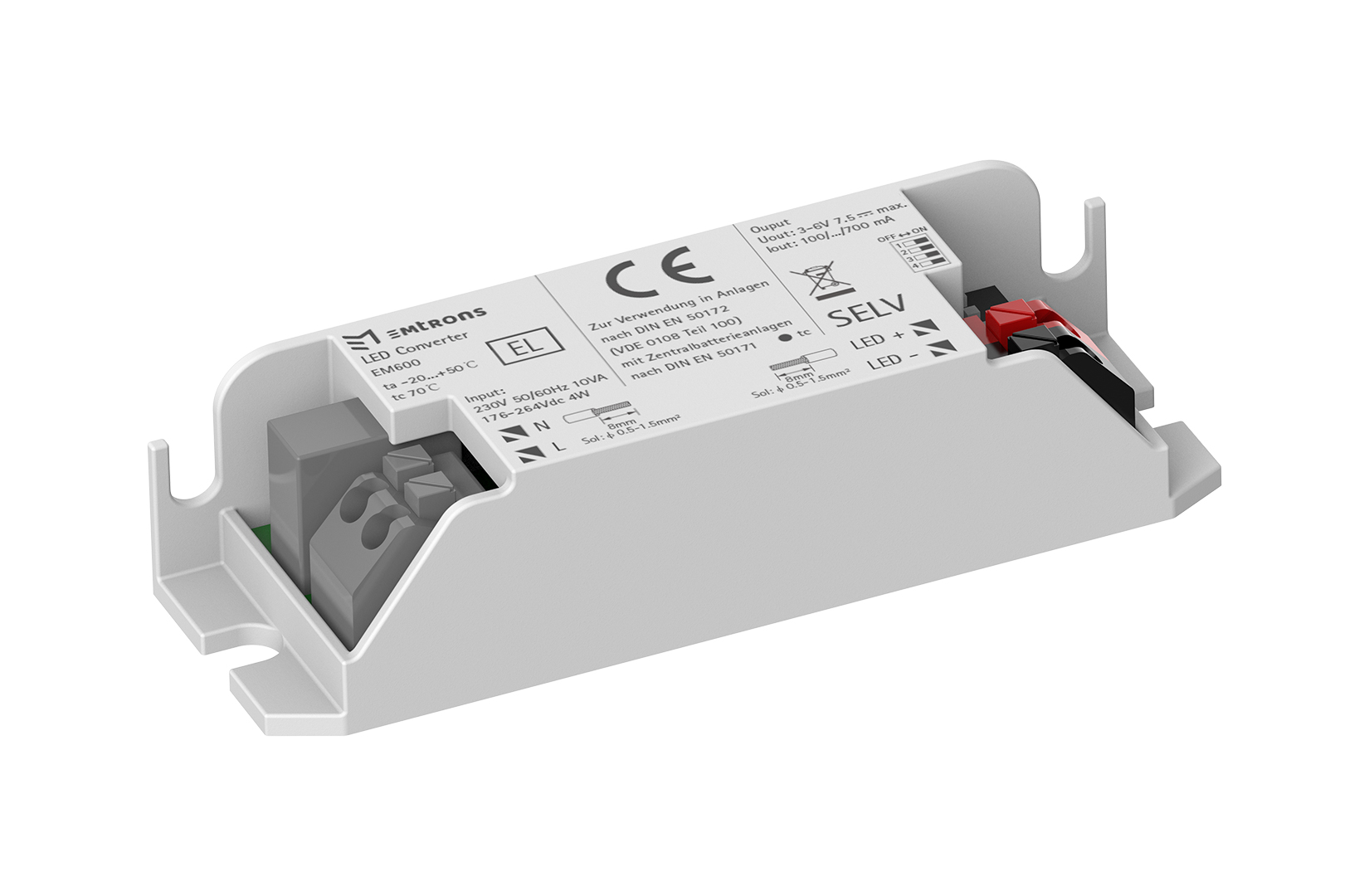 CBS Converter Module for LED Luminiares EM600