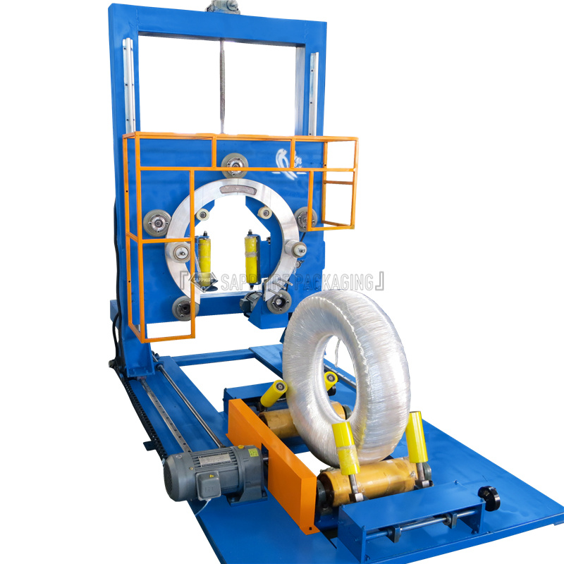Vertical Ring Wrapping Machine