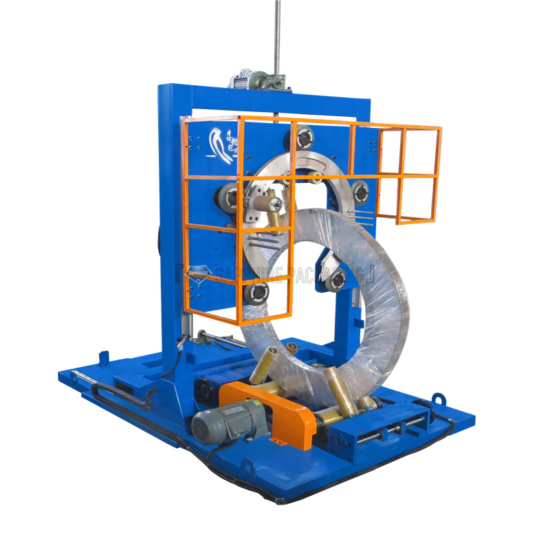 Vertical Ring Wrapping Machine