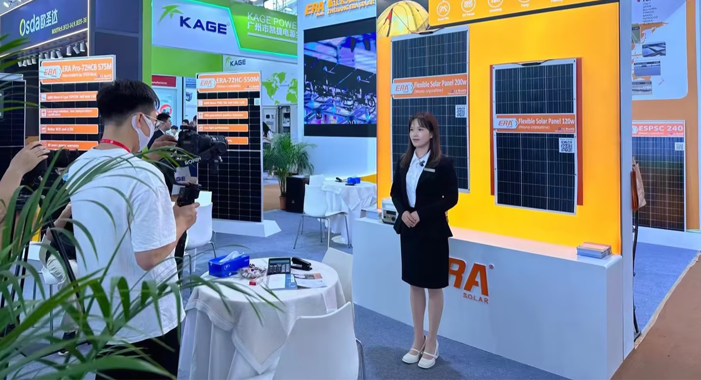 ERA SOLAR was interviewed by Southern.com on 133th Canton Fair