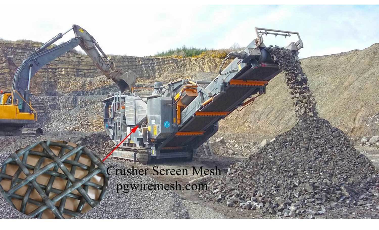 Woven Vibrating Screen Mesh