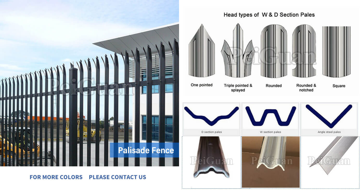 Palisade fence