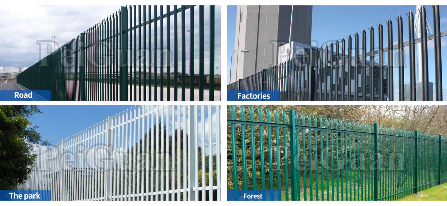 Palisade fence