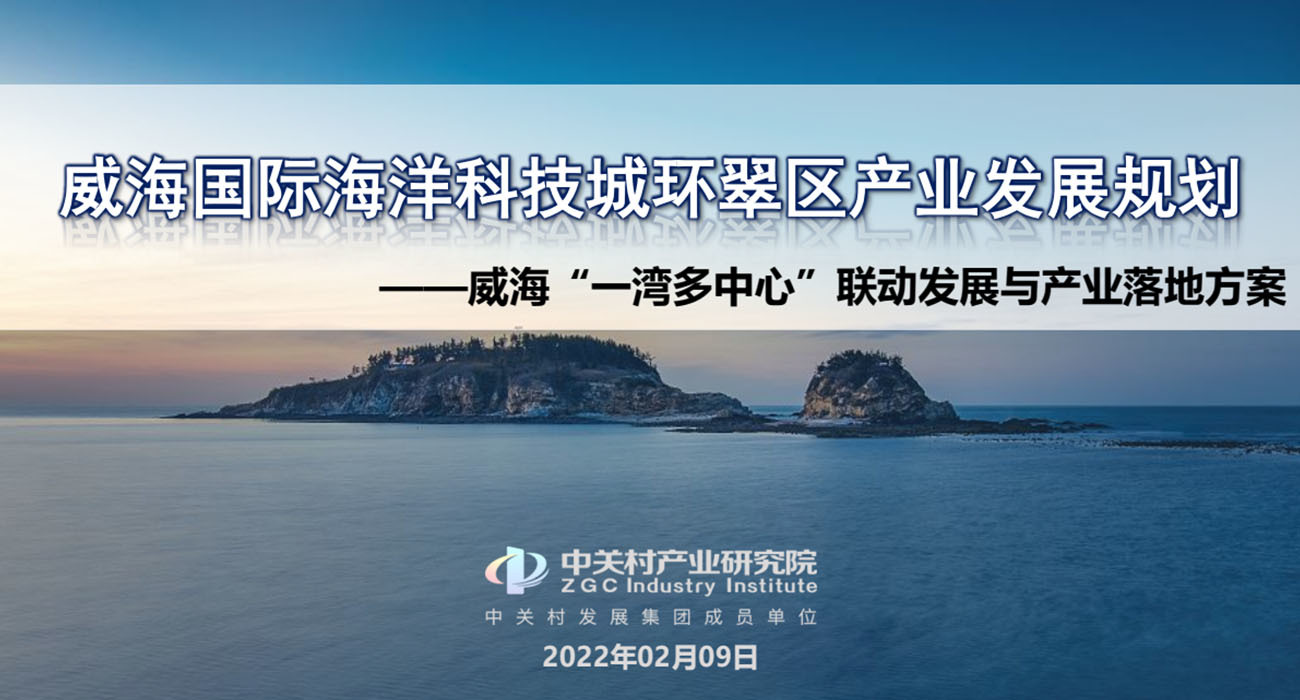 威海国际海洋科技城产业发展规划