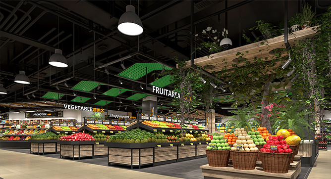 新零售超市空间照明解决方案