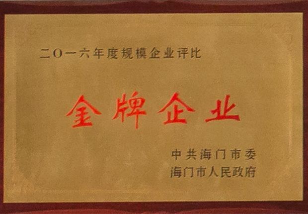 2016 Gold Medal Enterprise