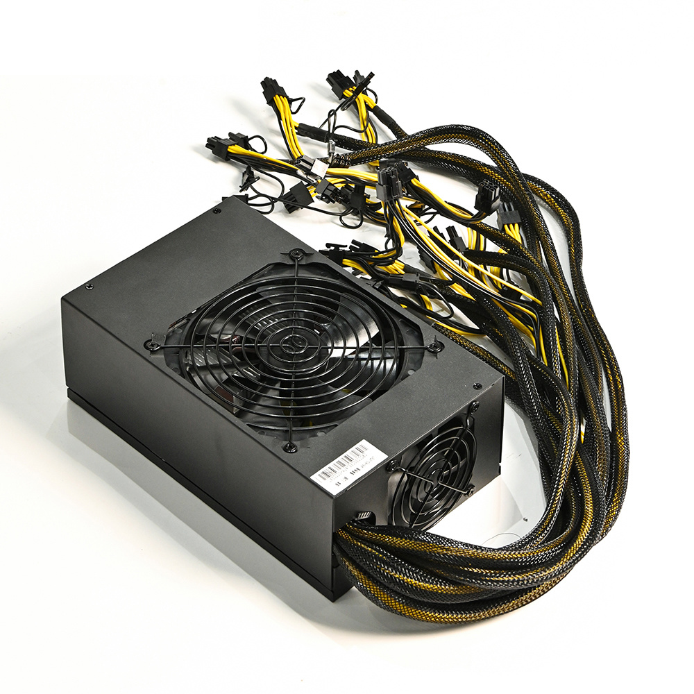 lianli 4U AT single mining rig power supply for gpu case AT 2000W 2800W psu