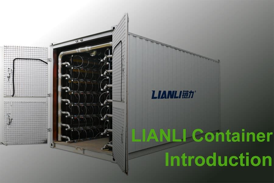 LIANLI® -  Bitcoin mining container for hydro miners